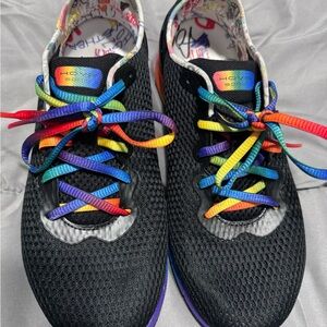NWOT. Under Armour HOVR Sneakers with Multi Colored accents. Size 8.5 Women’s.